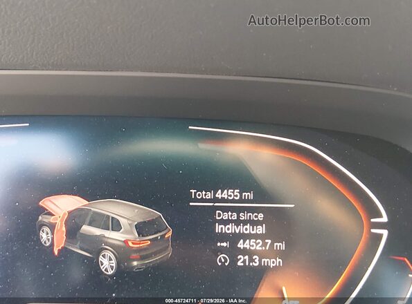 5UXCR4C02P9R77716 2023 BMW X5 Dark Blue 