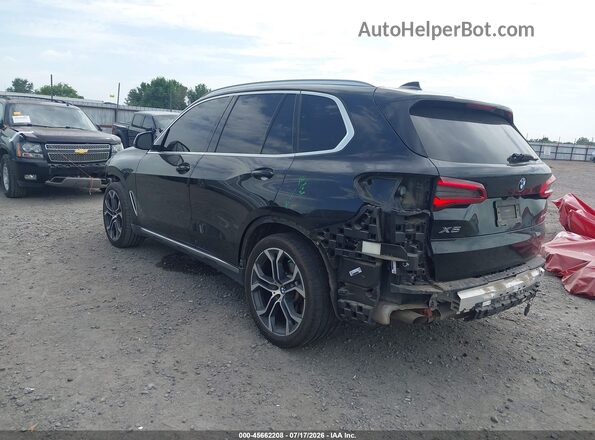 5UXCR4C03LLT18685 2020 BMW X5 Black Rear left