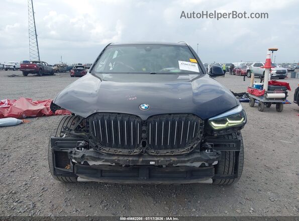 5UXCR4C03LLT18685 2020 BMW X5 Black Rear interior view