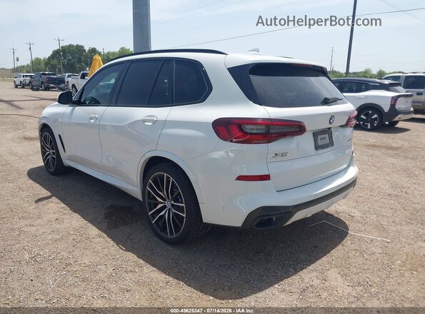 5UXCR4C03M9F85682 2021 BMW X5 White უკანა მარცხენა