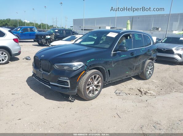 5UXCR4C04L9B26224 2020 BMW X5 Black Vista tres cuartos delantera izquierda