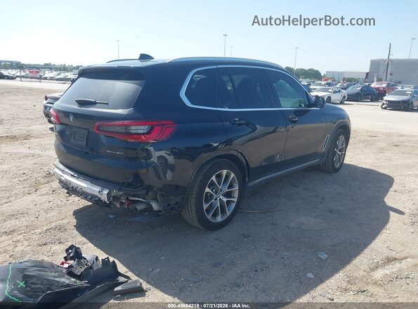 5UXCR4C04L9B26224 2020 BMW X5 Black Trasero derecho