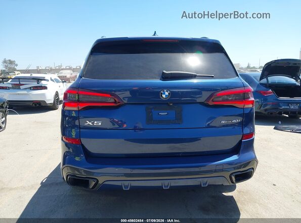 5UXCR4C04M9G33559 2021 BMW X5 Blue 