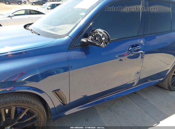 5UXCR4C04M9G33559 2021 BMW X5 Blue წინა ხედი