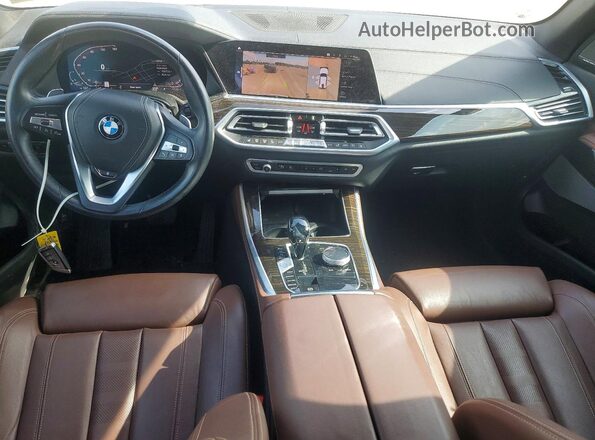 5UXCR4C05L9B94516 2020 BMW X5 Белый Вид панели приборов