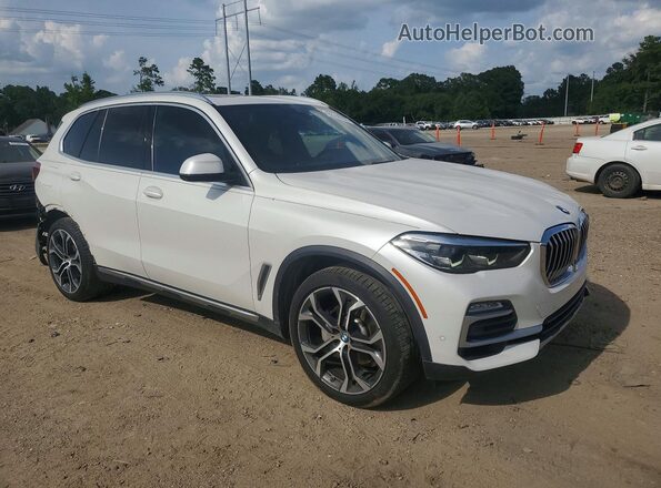 5UXCR4C05L9B94516 2020 BMW X5 Белый Передняя правая четверть