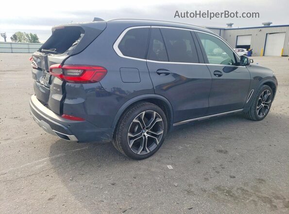 5UXCR4C05LLT18929 2020 BMW X5 Серый Задняя правая четверть