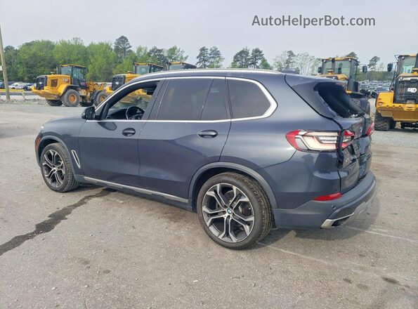 5UXCR4C05LLT18929 2020 BMW X5 Серый Задняя левая четверть