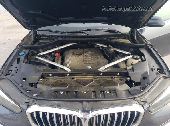 5UXCR4C05LLT18929 2020 BMW X5 Серый Вид подкапотного пространства