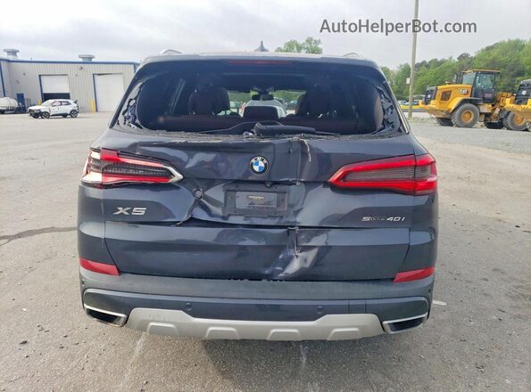 5UXCR4C05LLT18929 2020 BMW X5 Серый Вид сзади