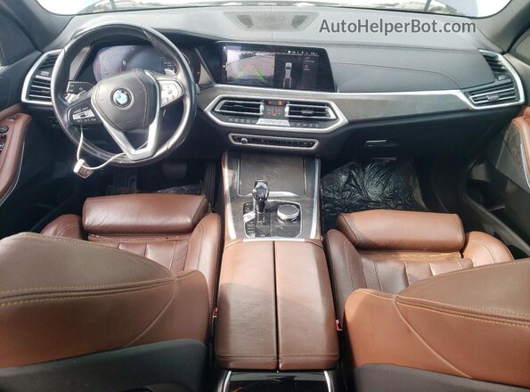 5UXCR4C05LLT18929 2020 BMW X5 Серый Вид панели приборов