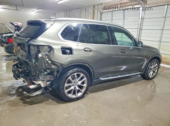 5UXCR4C05M9E73496 2021 BMW X5 Green Հետևի աջ