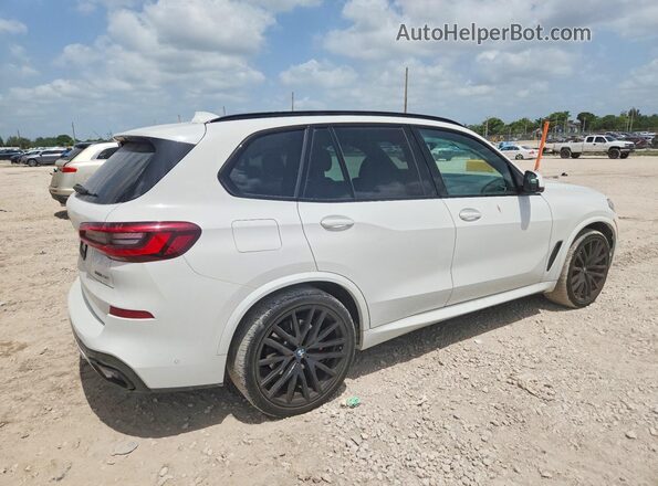 5UXCR4C05P9R44399 2023 BMW X5 Белый Задняя правая четверть