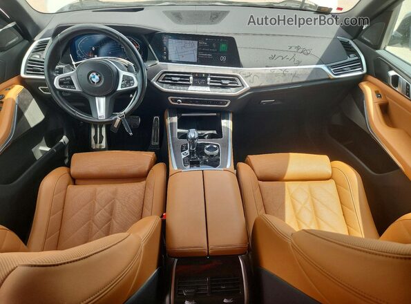 5UXCR4C05P9R44399 2023 BMW X5 Белый Вид панели приборов