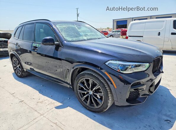 5UXCR4C06N9J28072 2022 BMW X5 Black Առջևի աջ