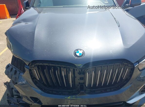 5UXCR4C07M9F09625 2021 BMW X5 Blue Rear view