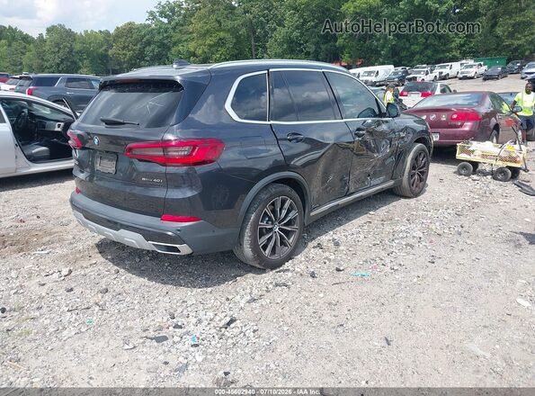 5UXCR4C08LLW63792 2020 BMW X5 Dark Brown Задня права чверть