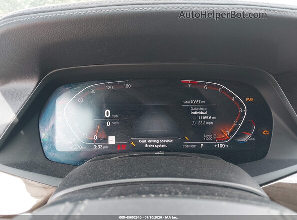 5UXCR4C08LLW63792 2020 BMW X5 Dark Brown Вид задніх сидінь