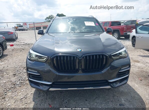 5UXCR4C08LLW63792 2020 BMW X5 Dark Brown Вид щитка приладів