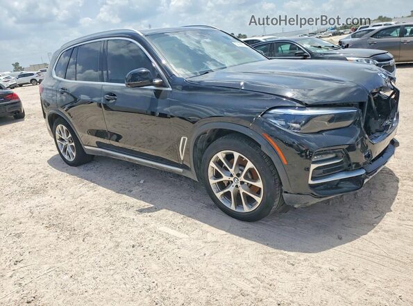 5UXCR4C08M9G22015 2021 BMW X5 Черный Передняя правая четверть