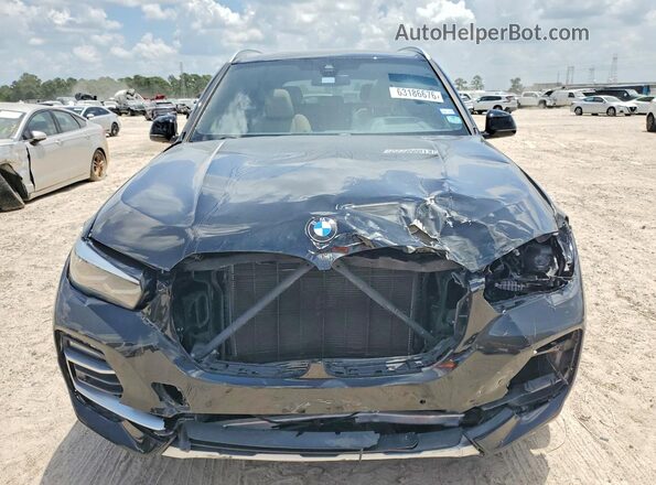 5UXCR4C08M9G22015 2021 BMW X5 Черный Вид спереди