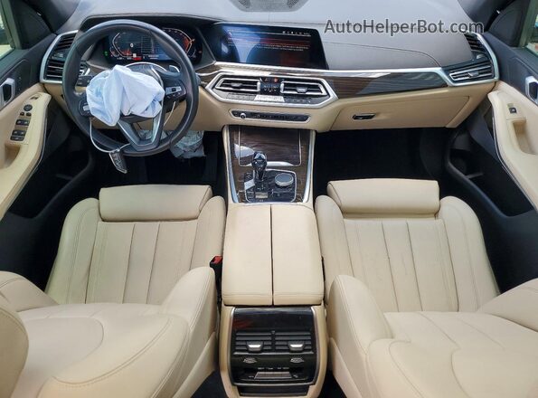 5UXCR4C08M9G22015 2021 BMW X5 Черный Вид панели приборов