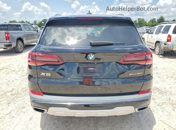 5UXCR4C08M9G22015 2021 BMW X5 Черный Вид сзади