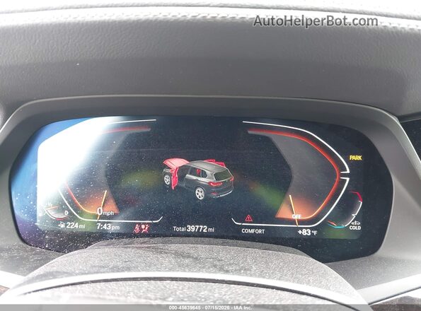 5UXCR4C09M9F52959 2021 BMW X5 Black Widok tylnych siedzeń