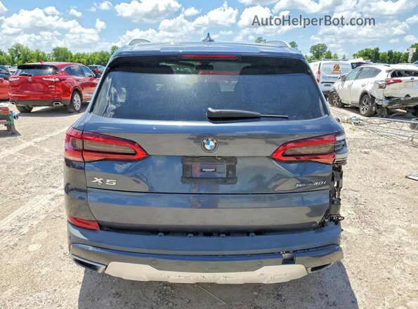 5UXCR4C0XL9B38278 2020 BMW X5 Gray Հետևի տեսք