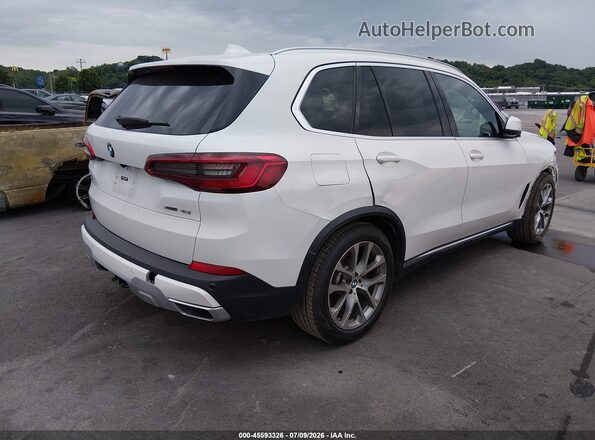 5UXCR6C00L9B29360 2020 BMW X5 White Tył prawy
