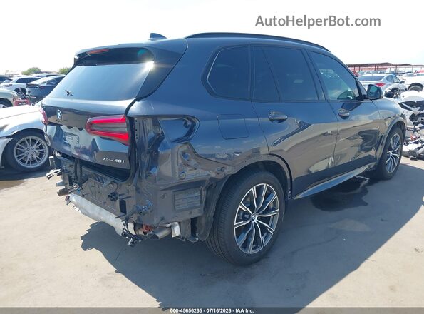 5UXCR6C00L9C72597 2020 BMW X5 Gray Trasero derecho