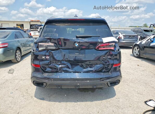 5UXCR6C01L9C95063 2020 BMW X5 Black Rear view