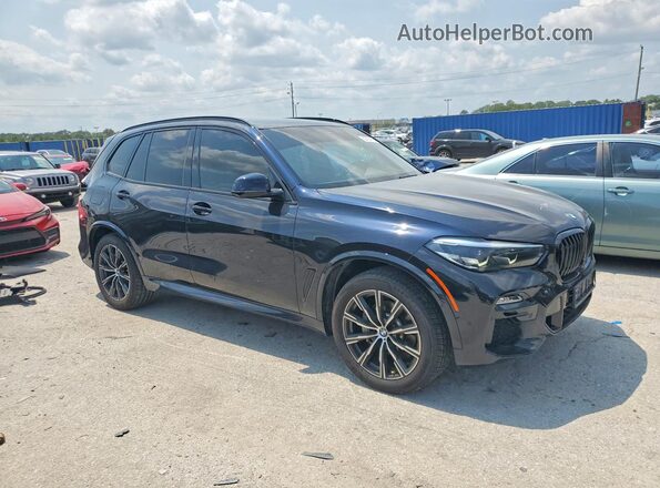 5UXCR6C01L9C95063 2020 BMW X5 Black Front right