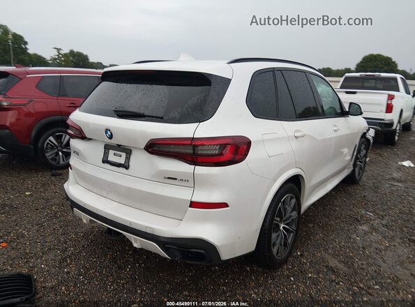 5UXCR6C01M9D93978 2021 BMW X5 White Հետևի աջ