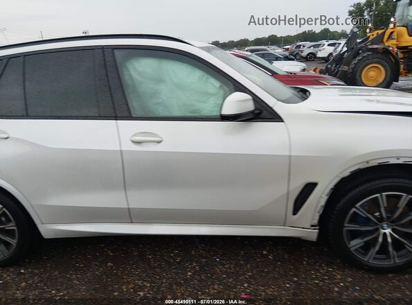 5UXCR6C01M9D93978 2021 BMW X5 White Սալոնի 360 աստիճան տեսք