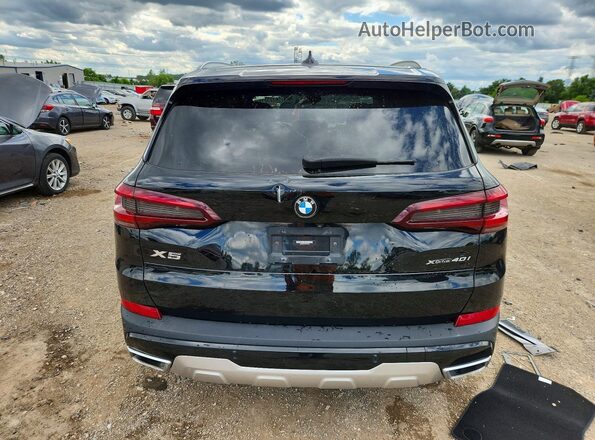 5UXCR6C01M9F43779 2021 BMW X5 Black Rear view