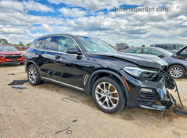 5UXCR6C01M9F43779 2021 BMW X5 Black Front right