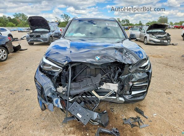 5UXCR6C01M9F43779 2021 BMW X5 Black Front view