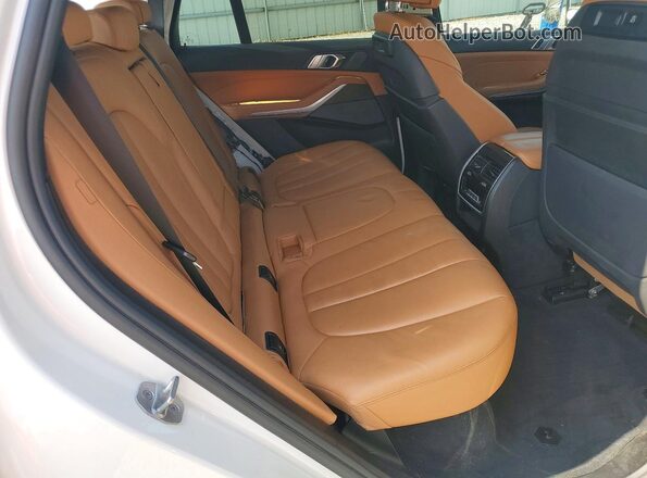 5UXCR6C01M9F63613 2021 BMW X5 White Սալոնի հետևի տեսք