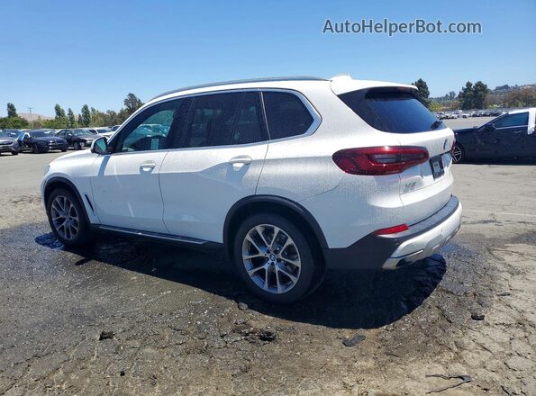 5UXCR6C01P9N92126 2023 BMW X5 Белый Задняя левая четверть