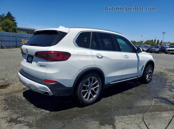 5UXCR6C01P9N92126 2023 BMW X5 Белый Задняя правая четверть