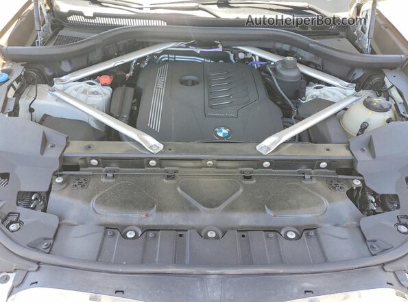 5UXCR6C01P9N92126 2023 BMW X5 Белый Вид задней части салона