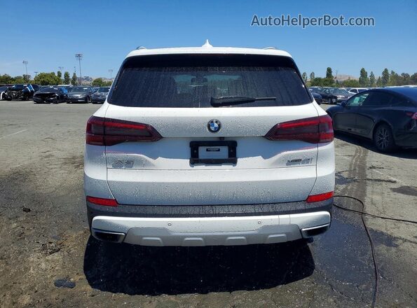 5UXCR6C01P9N92126 2023 BMW X5 Белый Вид сзади