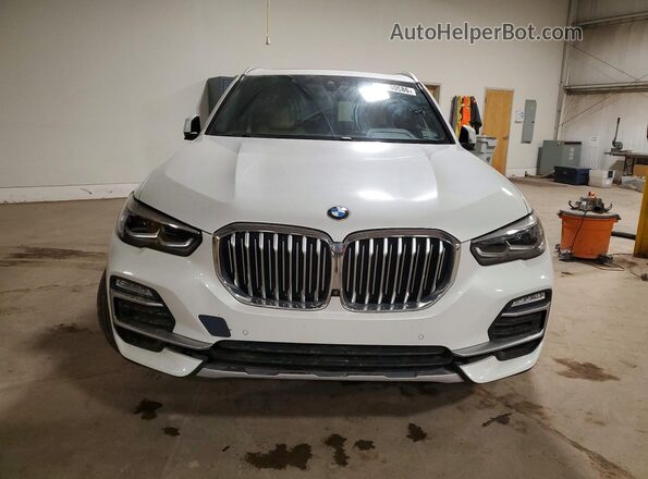 5UXCR6C02L9B81279 2020 BMW X5 White Vista frontal