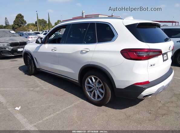 5UXCR6C02L9B81721 2020 BMW X5 Белый Задняя левая четверть