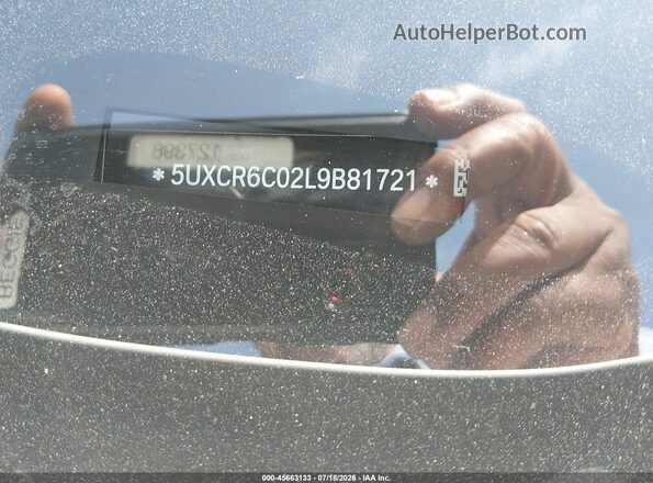 5UXCR6C02L9B81721 2020 BMW X5 Белый Вид подкапотного пространства