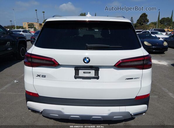 5UXCR6C02L9B81721 2020 BMW X5 Белый 