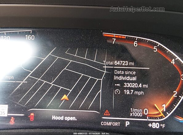 5UXCR6C02L9B81721 2020 BMW X5 Белый 