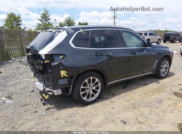 5UXCR6C02L9B87485 2020 BMW X5 Black უკანა მარჯვენა