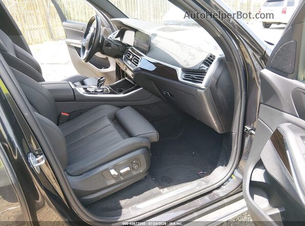 5UXCR6C02L9B87485 2020 BMW X5 Black წინა სალონის ხედი
